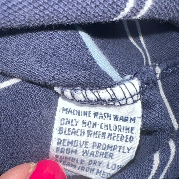 Polo by Ralph Lauren Blue Cotton Polo Shirt Size Large - Picture 4 of 8